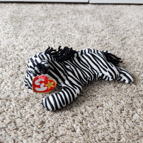 Ty Beanie Baby Bundle - Pouch, Ziggy, Chocolate, Ants and Roam - Picture 4 of 11